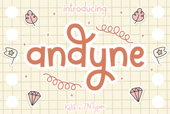 Andyne: A Handwritten Font for Bold Branding and Joyful Design