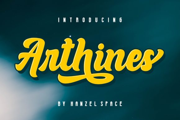 Arthines: A Stylish Font to Elevate Your Brand