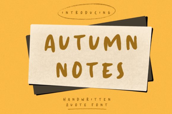 Autumn Love Font for Business Branding