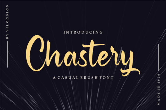 Chastery Font for Professional Branding and Design