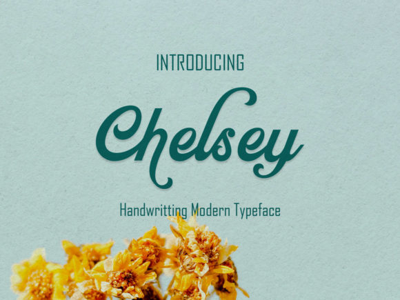 Chelsey Script Font for Editorial Design
