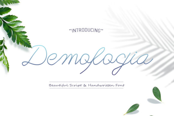 Demofogia: The Script Font That Elevates Your Campaigns