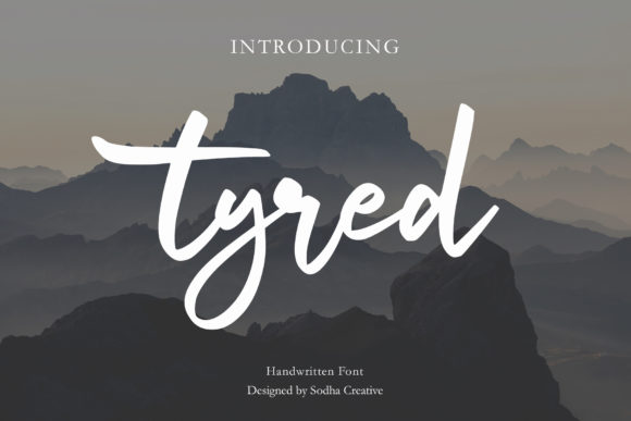 Designing with Tyred: A Handwritten Font for Editorial Elegance