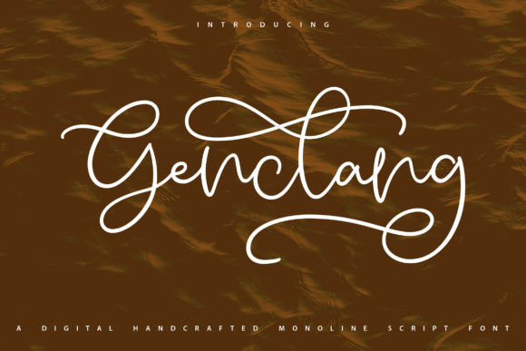 Genclang: A Handwritten Font for Modern Marketing