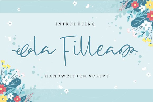 La Fillea: A Script Font for Modern Branding