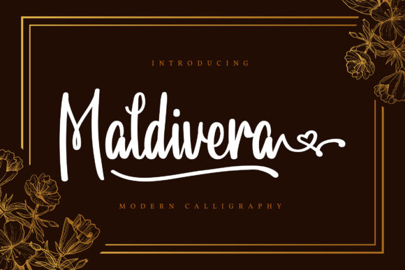 Maldivera: A Dreamy Script Font for Branding Projects