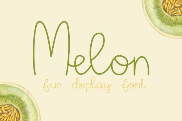Melon Font for Web Design and Brand Identity
