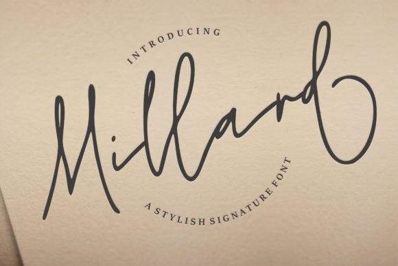 Millard: A Timeless Handwritten Font for Web Design