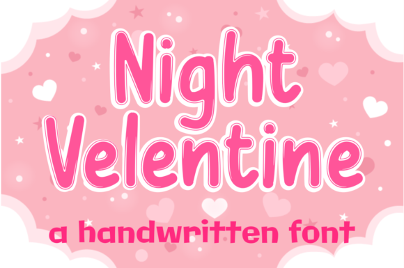 Night Valentine Font for Editorial Design