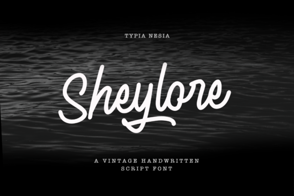 Sheylore: A Handwritten Font for Creative Craft Projects