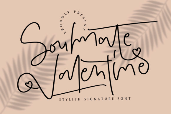 Soulmate Valentine Font for Web Design