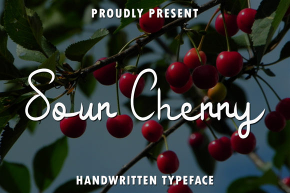 Sour Cherry Font for Eye-Catching Design