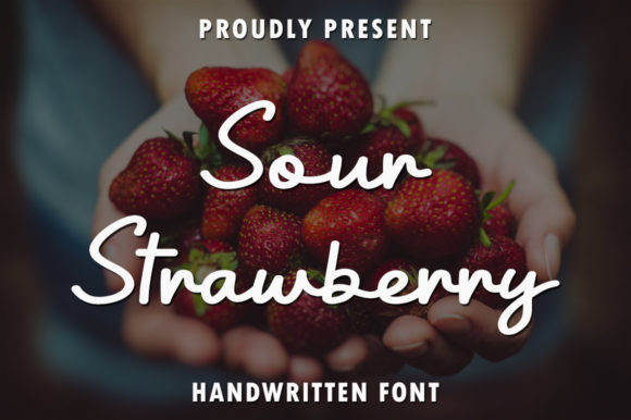 Sour Strawberry Script Font for Creative Branding