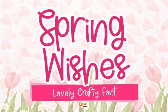 Spring Wishes Font Review for Branding and Design