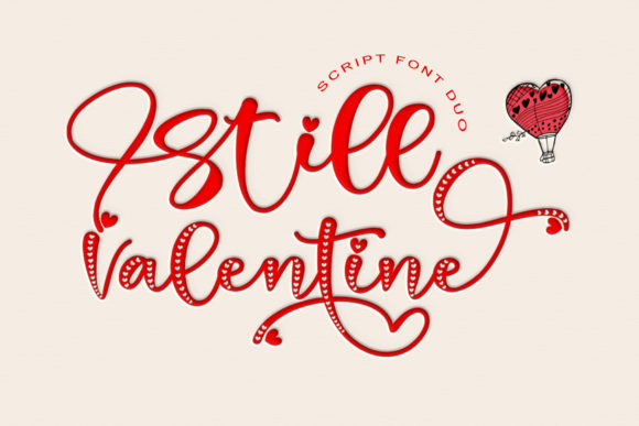 Still Valentine: A Romantic Typeface for Editorial Design