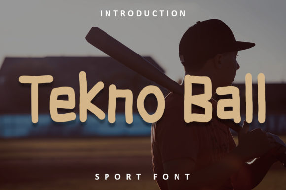 Tekno Ball: A Sweet and Clean Font for Digital Design
