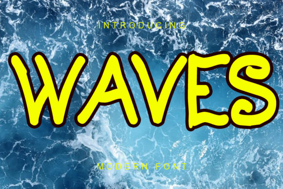 Waves Font for Branding That Feels Personal and Polished